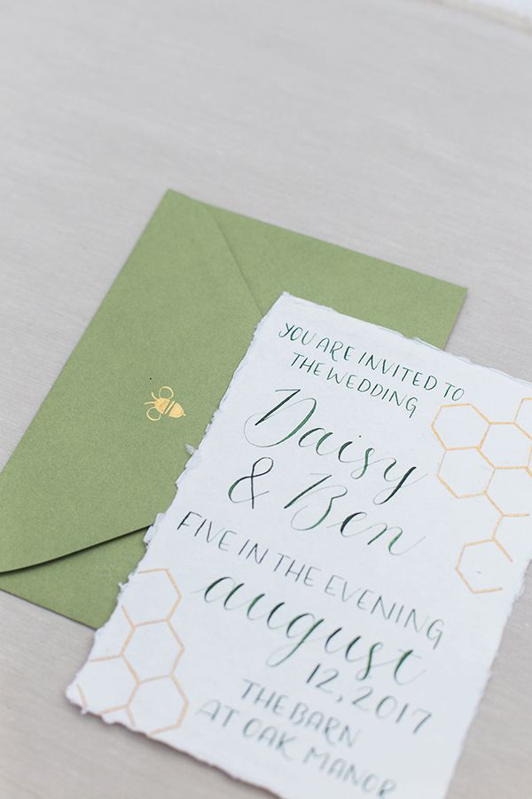 Sweet Love Wedding Inspiration with Yellow and Green