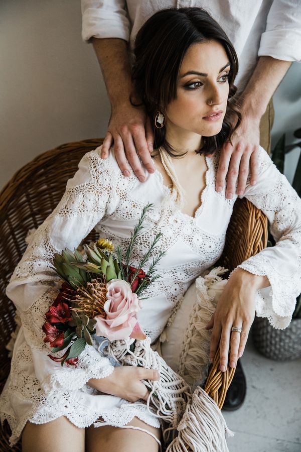 Retro Meets Boho in This Desert-Themed Wedding Inspiration