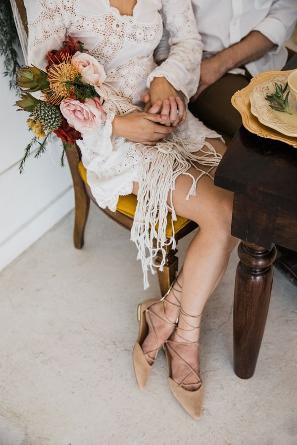 Retro Meets Boho in This Desert-Themed Wedding Inspiration