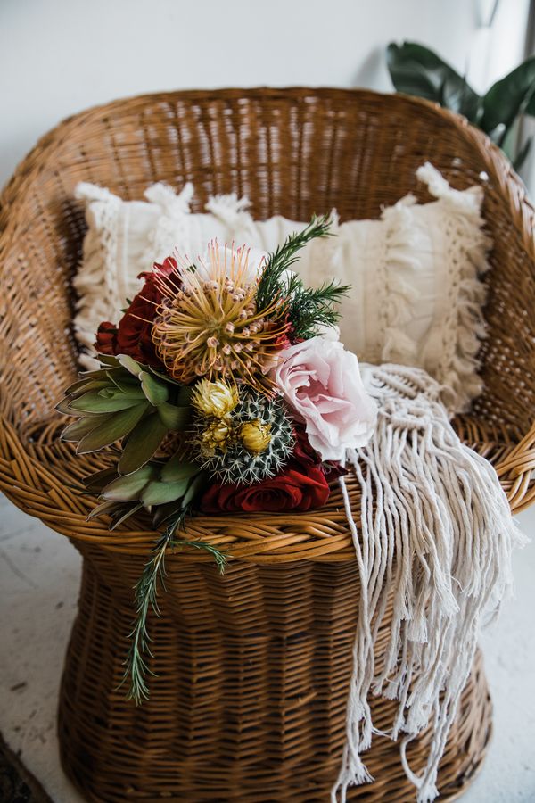 Retro Meets Boho in This Desert-Themed Wedding Inspiration