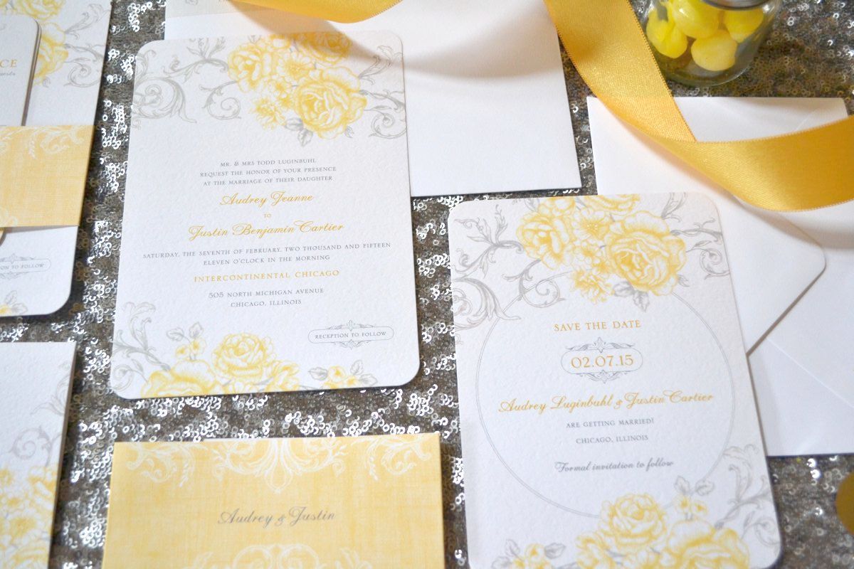 Styled Shoot | Yellow + Gray - www.theperfectpalette.com - Styled by The Perfect Palette