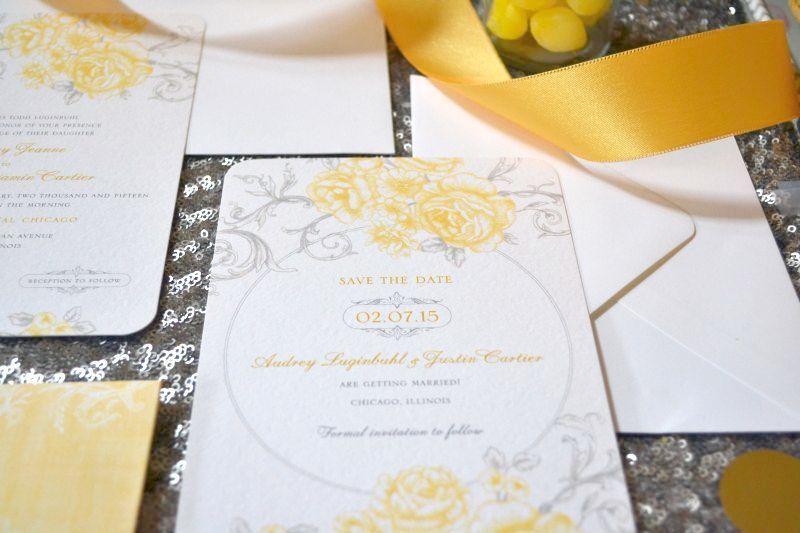 Styled Shoot | Yellow + Gray - www.theperfectpalette.com - Styled by The Perfect Palette