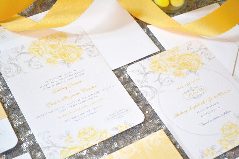 Styled Shoot | Yellow + Gray - www.theperfectpalette.com - Styled by The Perfect Palette