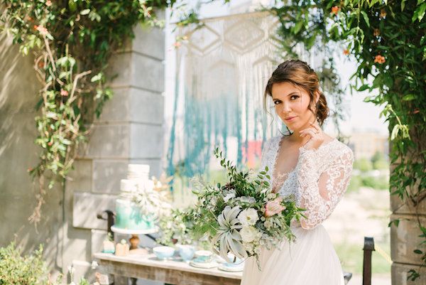  Bohemian Goddess Wedding Day Style 