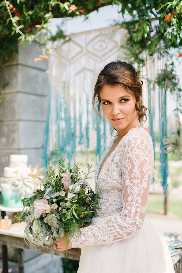  Bohemian Goddess Wedding Day Style 