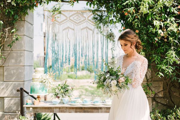  Bohemian Goddess Wedding Day Style 