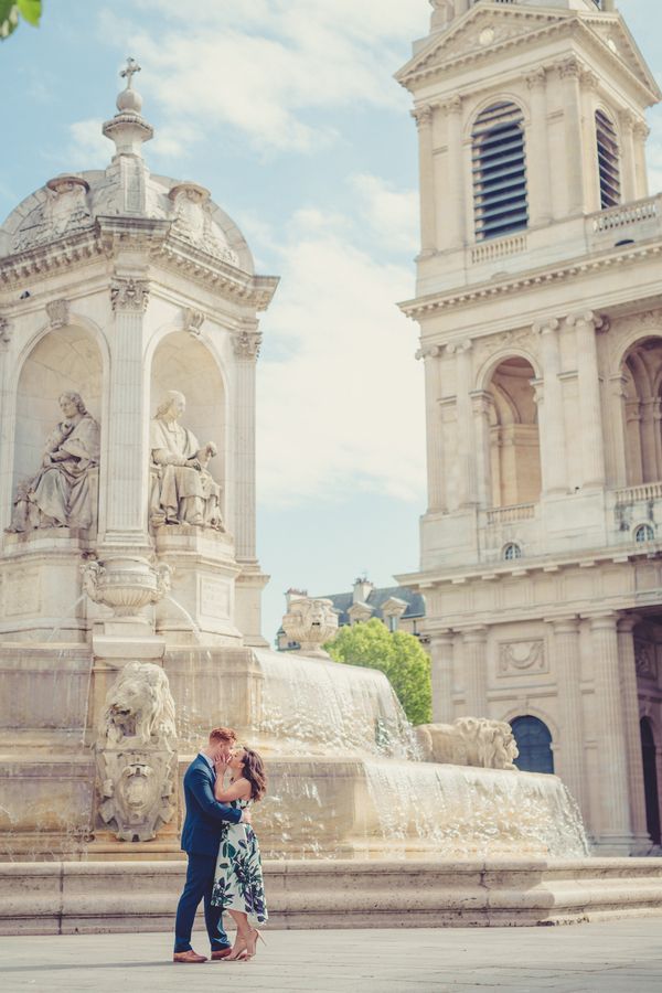  Spring Engagement Session Strolling Through the Streets of Paris