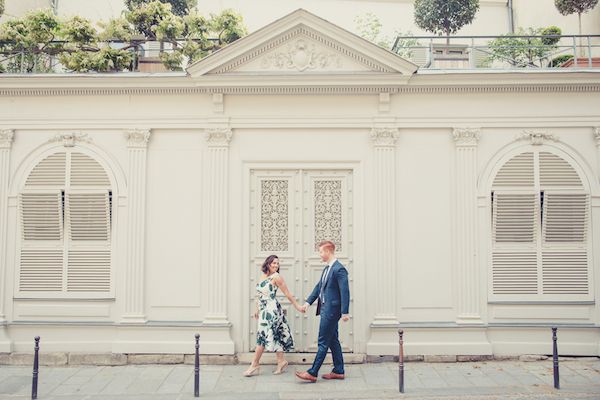  Spring Engagement Session Strolling Through the Streets of Paris