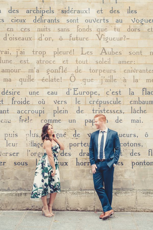  Spring Engagement Session Strolling Through the Streets of Paris