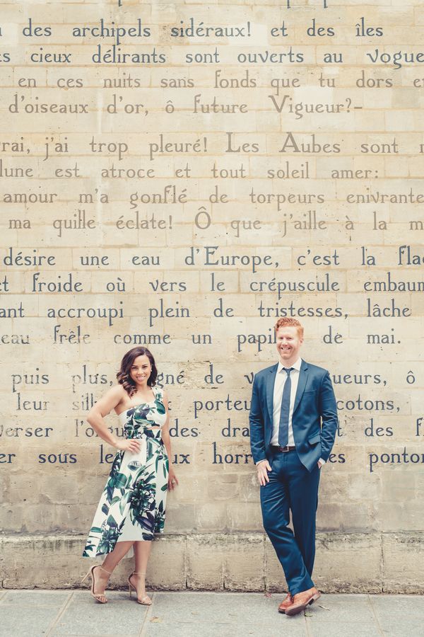  Spring Engagement Session Strolling Through the Streets of Paris