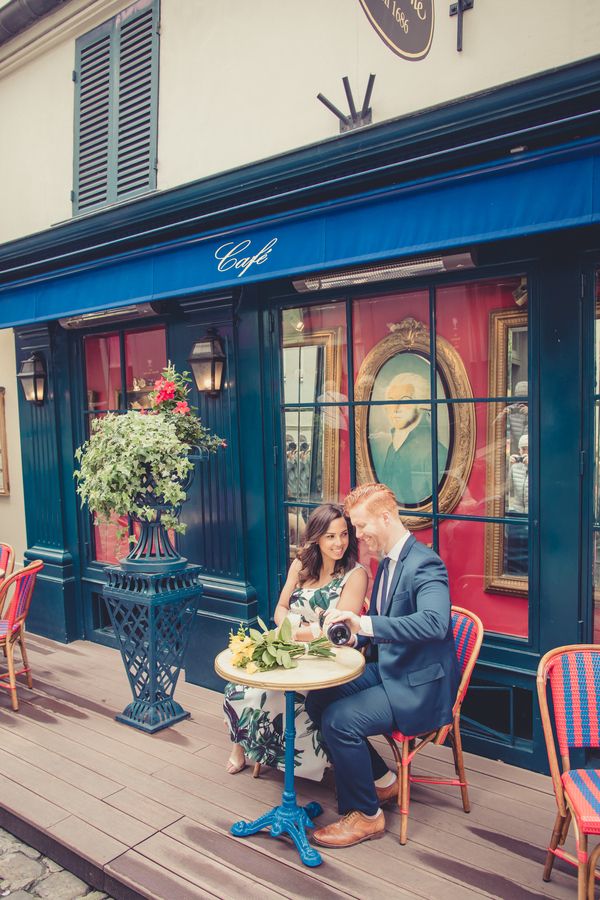  Spring Engagement Session Strolling Through the Streets of Paris