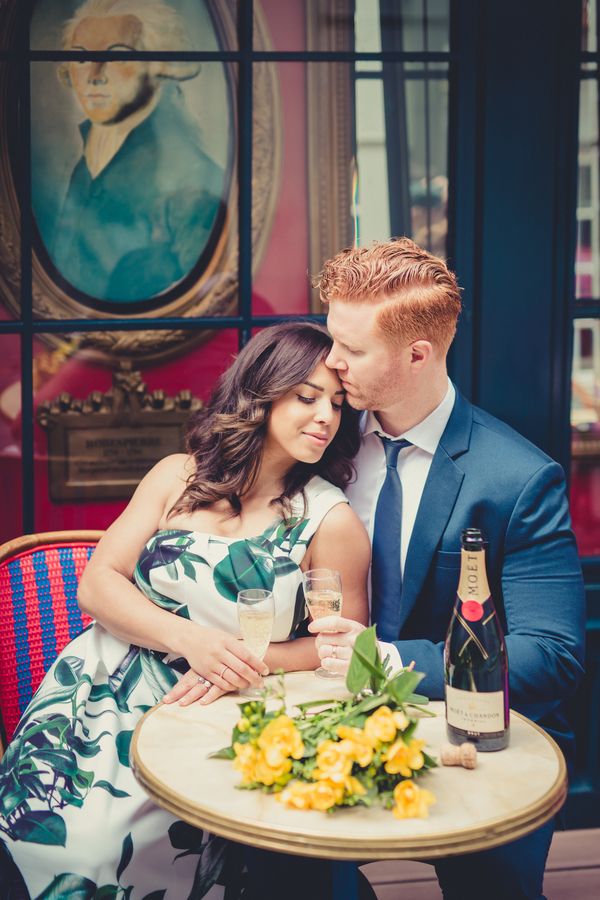  Spring Engagement Session Strolling Through the Streets of Paris