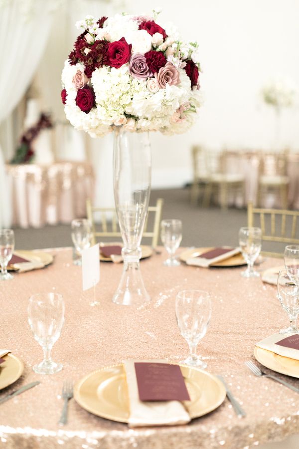 Blush and Crimson Arizona Wedding with Pops of Navy Blue