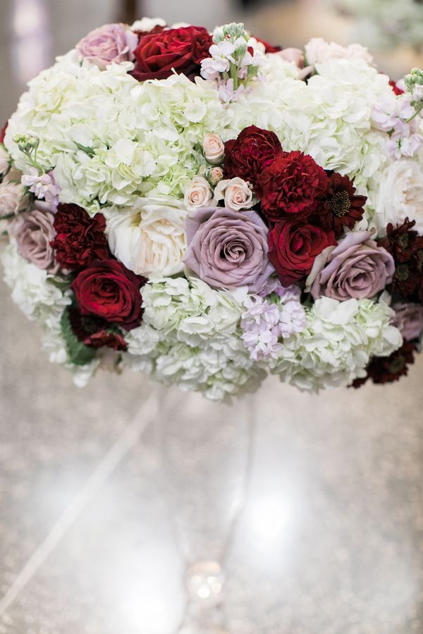 Blush and Crimson Arizona Wedding with Pops of Navy Blue