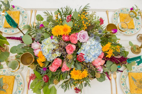  A Colorful Moroccan Inspired Wedding in La Jolla California