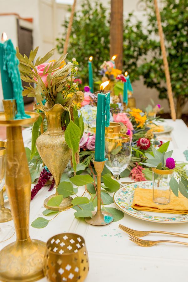  A Colorful Moroccan Inspired Wedding in La Jolla California