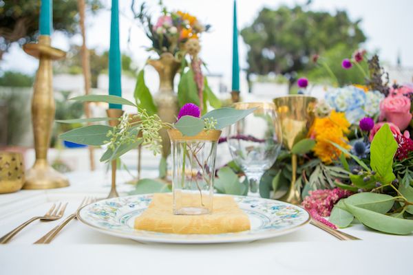  A Colorful Moroccan Inspired Wedding in La Jolla California