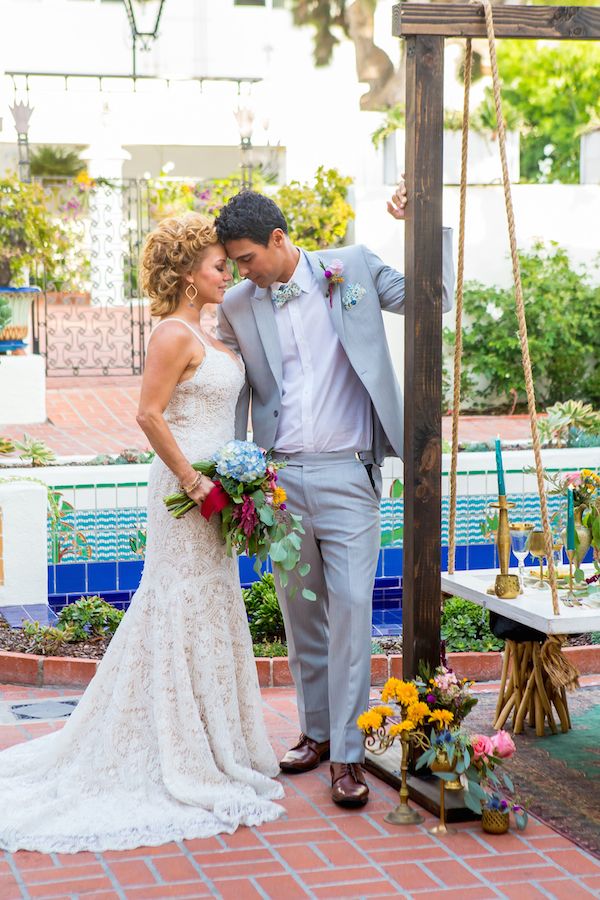  A Colorful Moroccan Inspired Wedding in La Jolla California