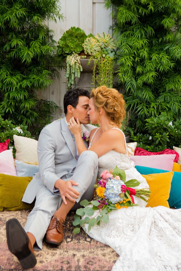  A Colorful Moroccan Inspired Wedding in La Jolla California