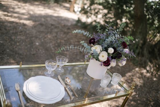  Lovely Lavender Engagement Session - Carissa Woo Photography, Florals and Styling by Chloe and Mint