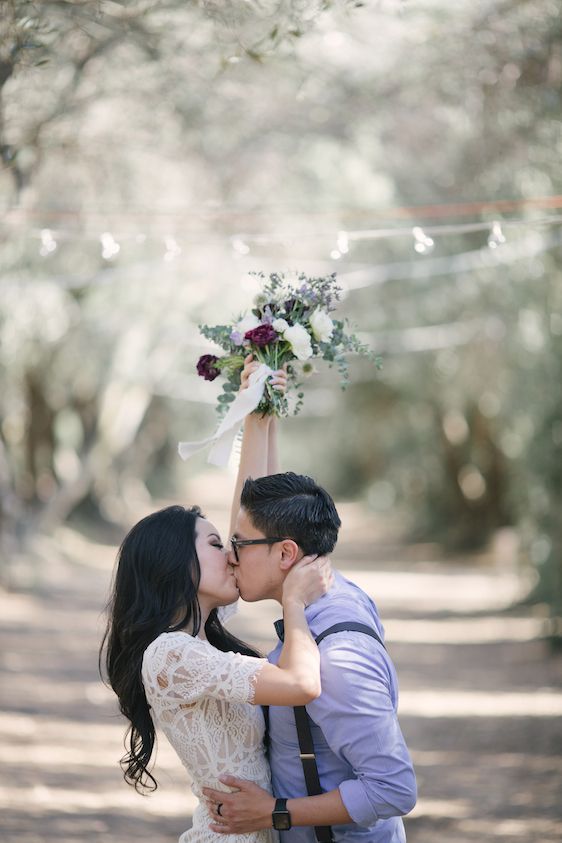 Lovely Lavender Engagement Session - Carissa Woo Photography, Florals and Styling by Chloe and Mint