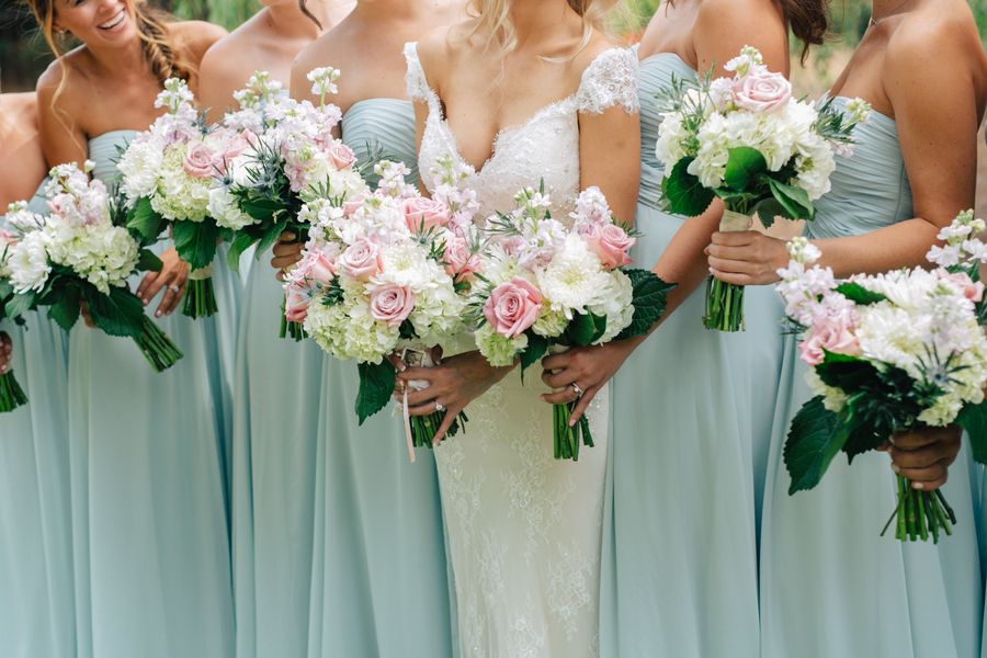  Elegant Black Tie Wedding with Pastel Details