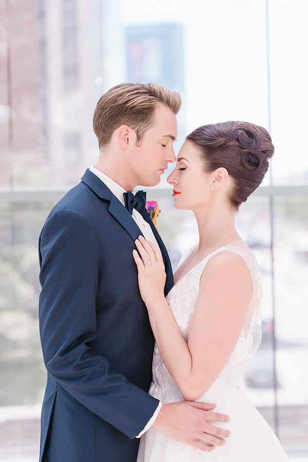  Modern and Bright Rooftop Wedding Inspiration