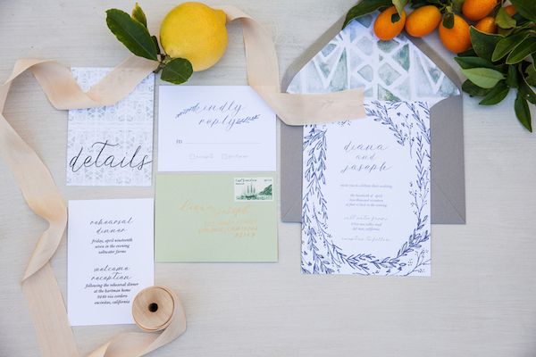  A Citrus Inspired Summer Wedding