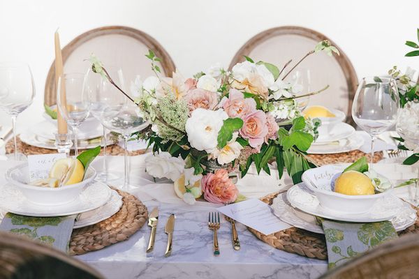  A Citrus Inspired Summer Wedding