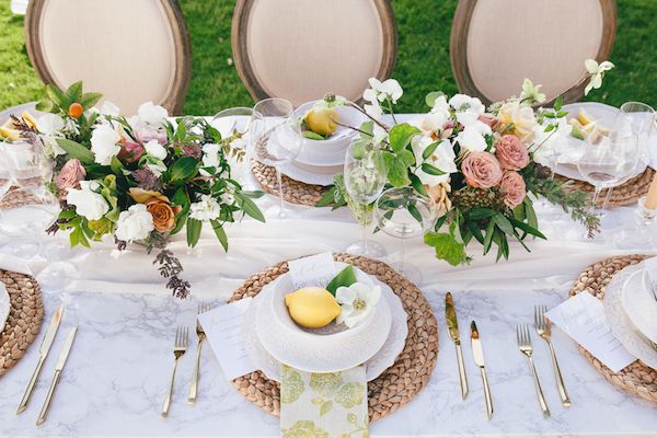  A Citrus Inspired Summer Wedding