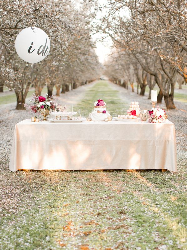  Bridesmaids Styled Shoot Starring Almond Blossoms