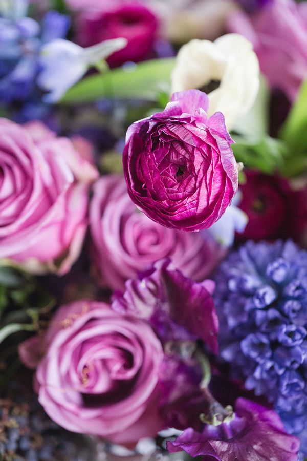 Classic Wedding Inspiration Highlighting Pantone's Ultraviolet
