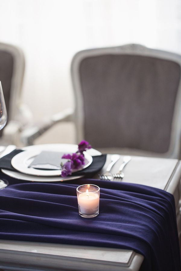 Classic Wedding Inspiration Highlighting Pantone's Ultraviolet