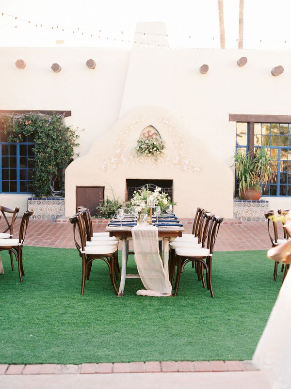  Hacienda del Sol Wedding Inspo with Blues and Greens