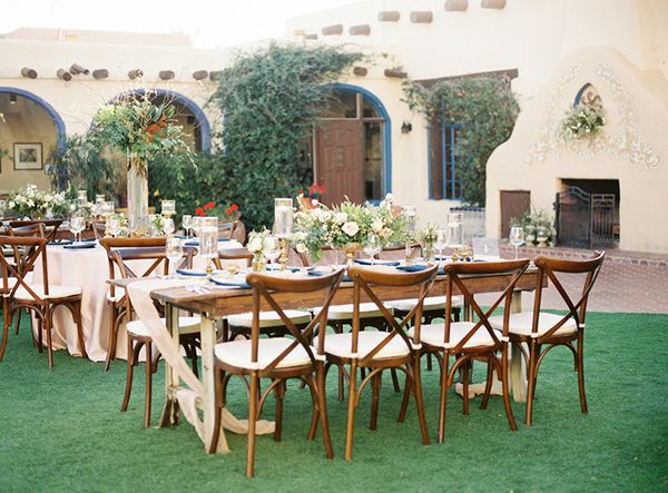  Hacienda del Sol Wedding Inspo with Blues and Greens