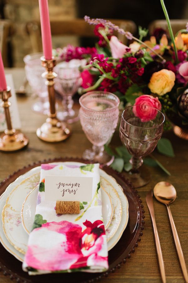  Berry Tones & Copper with Floral Accents Galore