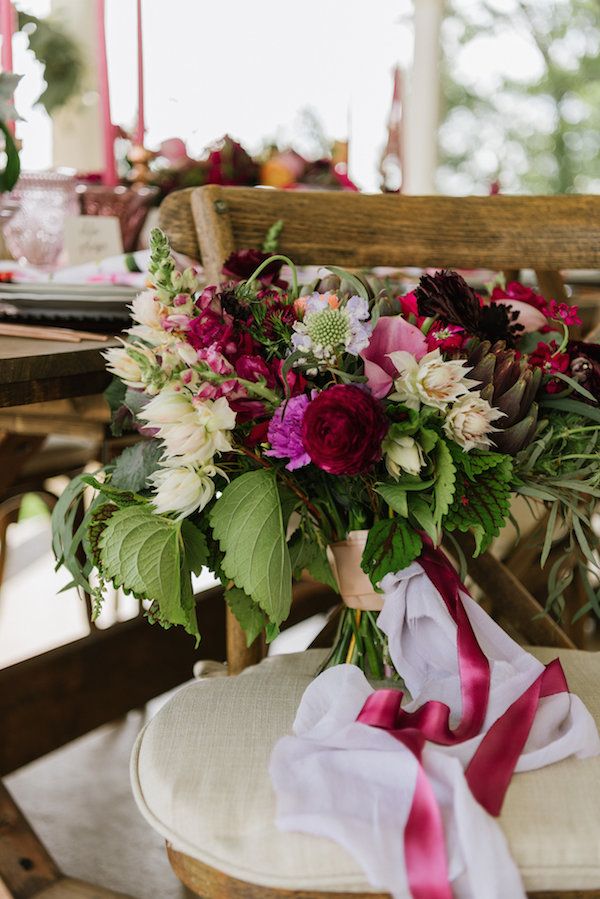  Berry Tones & Copper with Floral Accents Galore