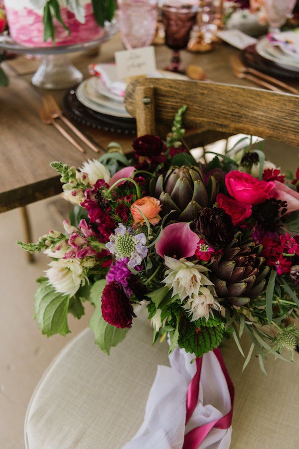  Berry Tones & Copper with Floral Accents Galore