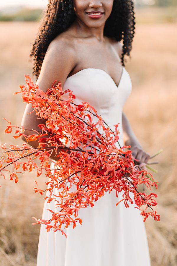 Outdoor Bridal Session Inspired by Autumn Colors