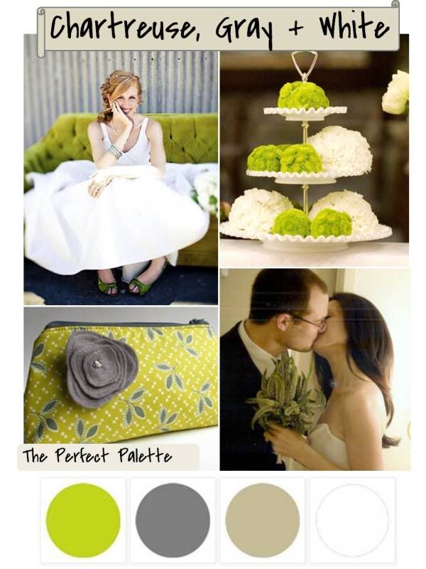 Chartreuse Wedding