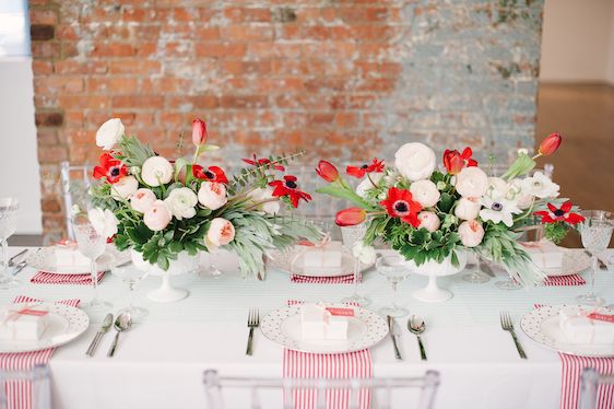  Poppy Red and Blush Bridal Shower Inspiration, Brklyn View Photography, Planning by Color Pop Events, Event Design by Lindsey Brunk, Florals by Lindsay Rae Design