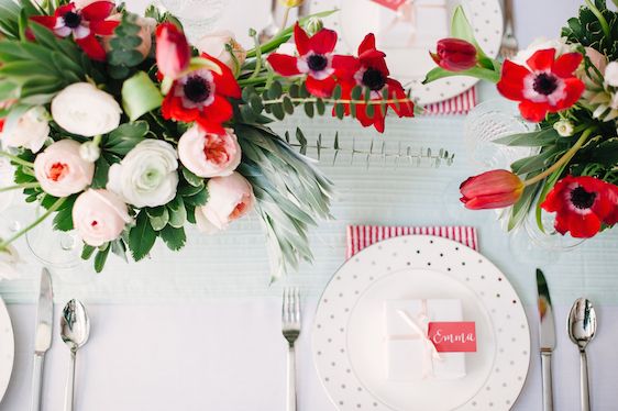  Poppy Red and Blush Bridal Shower Inspiration, Brklyn View Photography, Planning by Color Pop Events, Event Design by Lindsey Brunk, Florals by Lindsay Rae Design