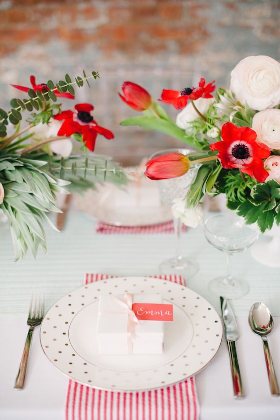  Poppy Red and Blush Bridal Shower Inspiration, Brklyn View Photography, Planning by Color Pop Events, Event Design by Lindsey Brunk, Florals by Lindsay Rae Design