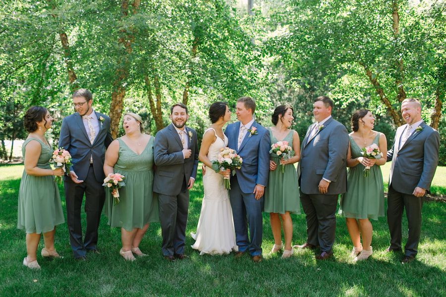 Festive Outdoor Wedding in Wisconsin