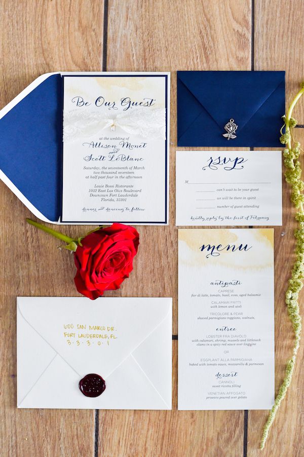  Tale As Old As Time ~ A Beauty & The Beast Inspired Wedding