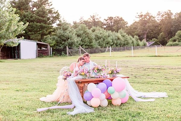  A Quirky Wedding with Alpacas and Whimsy Galore