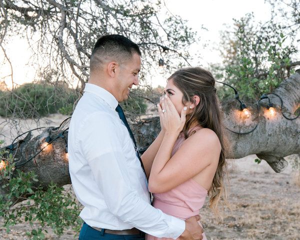  Styled Wedding Shoot Surprisingly Turned into a Real Engagement Proposal!