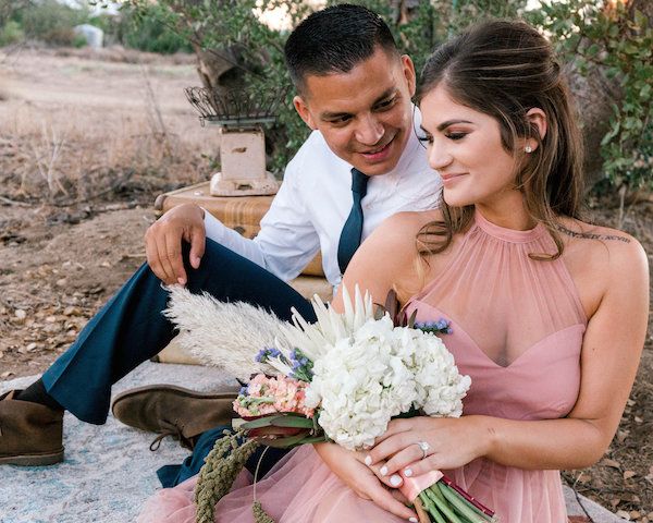  Styled Wedding Shoot Surprisingly Turned into a Real Engagement Proposal!