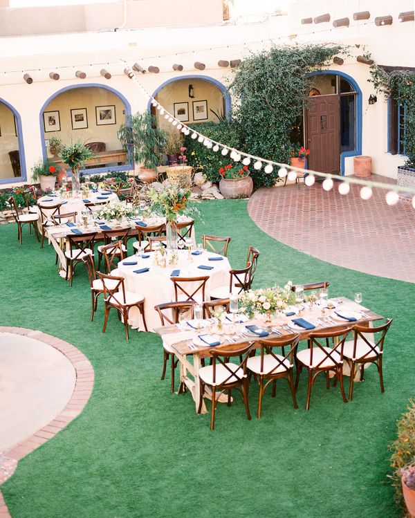  Hacienda del Sol Wedding Inspo with Blues and Greens