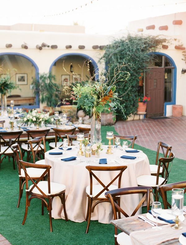  Hacienda del Sol Wedding Inspo with Blues and Greens